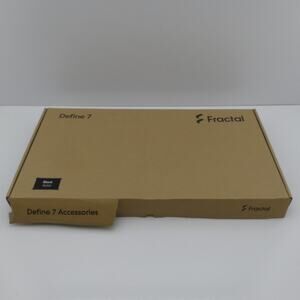 Fractal Define 7 Accessories Box Black Solid PC Case Parts - See desc